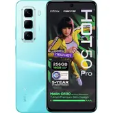 Smartphone Infinix Hot 50 Pro X6881 Ds 8/256Gb Tela Amoled 6.78 120Hz / Cam 50+2Mp+Ai / Android 14 - Glacier Blue