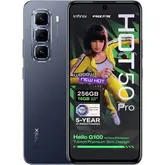 Smartphone Infinix Hot 50 Pro X6881 Ds 8/256Gb Tela Amoled 6.78 120Hz / Cam 50+2Mp+Ai / Android 14 - Sleek Black