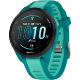 Smartwatch Garmin Forerunner 165 Music 010-02863-32 Com 42Mm / Tela Amoled / 5 Atm / Wi-Fi - Turquoise/Aqua