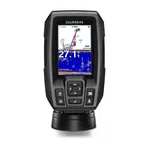 Sonar Para Pesca Garmin Striker 4 Plus 010-01870-01 Tela De 4.3 Com Gps - Preto