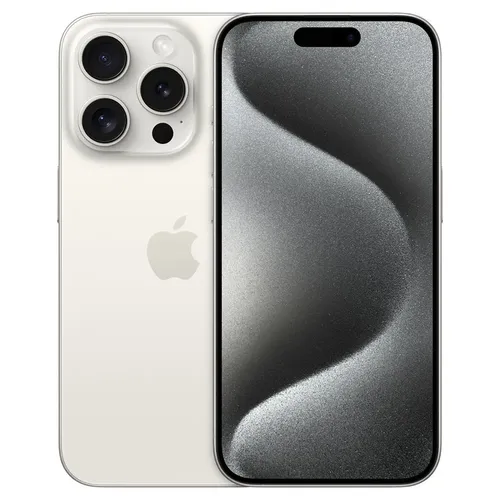 Apple Iphone 15 Pro 128Gb Ll Tela Super Retina Xdr 6.1 Cam Tripla 48+12+12Mp/12Mp Ios 17 White Titanium - Swap 'Grade A-'(Esim)(1 Mês Garantia) / Fully Tested - 100% Funcional
