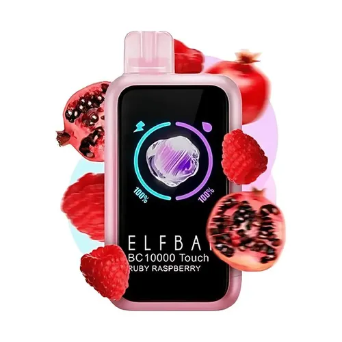 Elf Bar Bc10000 14K Puffs Touch Ruby Raspberry