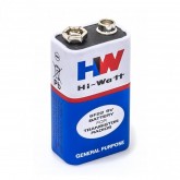 Bateria Hi-Watt 9V 6F22M