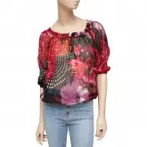 Blusa Desigual R2 Vermelho XS