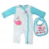 Body Koala 0/3-6/9 Azul (2 UND)