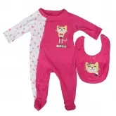 Body Koala 0/3-6/9 Rosa (2 UND)