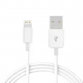 Cabo USB Lightning 4Life MFI TPE 1M Branco