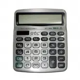 Calculadora DTC DT-1086 12 Digitos Prata/Preto