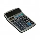 Calculadora DTC DT-686 12 Digitos Prata/Preto
