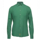 Camisa Masculino 7Camicie 2B Dark Green 42