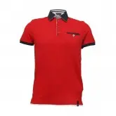 Camisa Polo 7Camicie Red L