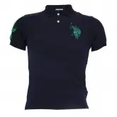 Camisa Polo Infantil Us Polo Navy Lt