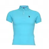Camisa Polo Infantil US Polo Turquoise L