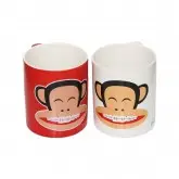 Canecas Paul Frank A12264114 Ceramica Branco/Vermelho