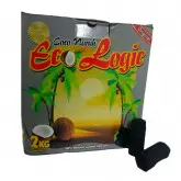 Carvao Ecologic Coco Narah 2Kilo Sem Plastico