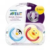 Chupeta Philips Avent Animais SCF182-23 0-6M