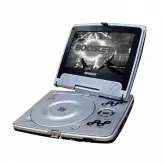 DVD Portatil Booster TF-DVD7580TV 7 USB Preto