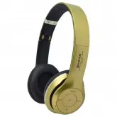 Fone de Ouvido MOX MO-F899 Bluetooth/USB/SD/FM/MP3 Dourado