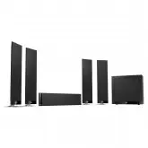 Kit De Caixa Home Theater Kef T305 GB 5.1 Preto