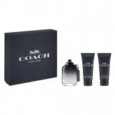Kit Perfume Coach New York EDT 100ML + Gel de Banho 100ML + Lo&xE7;&xE3;o Pos Barba 100ML