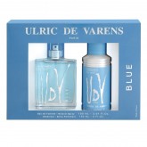 Kit Perfume Ulric de Varens Blue For Men EDT 100ML + Desodorante Spray 150ML