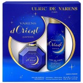 Kit Perfume Ulric de Varens Varens d&039;Orient Saphir EDP 50ML + Desodorante Spray 125ML