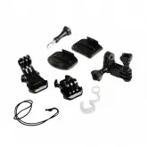 Kit Suportes Gopro AGBAG-001 com 08 Suportes Diversos