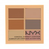 Paleta de Corretivos Nyx Conceal Correct Contour 3CP01 06 Cores