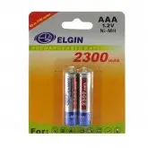 Pilha Recarreg&xE1;vel Elgin C/4 AAA (2300)