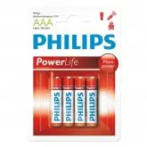 Pilhas Philips LR03-P4B/97 Alcalina AAA