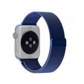 Pulseira 4Life Milanese Loop Apple Watch 42mm Azul