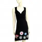 Vestido Desigual Pullover Preto