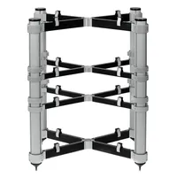 Solid Tech Rack Of Silence 4 Reference Preto/Silver em Pioneer International