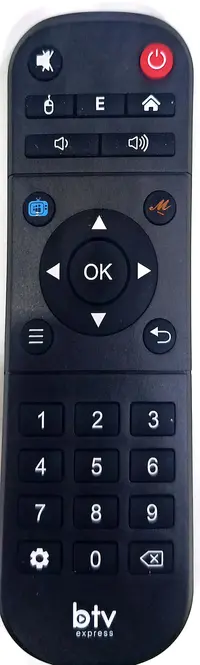Controle Original Btv Express E13 em Play Box