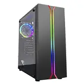 Gabinete Gamer Satellite 1100K 1 Cooler Rgb/Preto