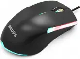 Mouse Philips Spk9314 Optico Usb