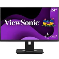 Monitor 24 Viewsonic Vg2456A Ips/Erg/Rj45 em Point Informática