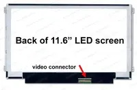 Tela P/ Notebook 11.6 Polegadas 40 Pin N116Bge-L41 em Point Informática