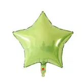 Balao Para Festas Estrela Ysblp03 Verde Claro