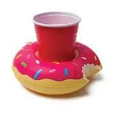 Inflavel Para Copo Donut Rosa
