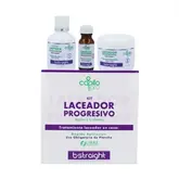 Kit De Progressiva Capilo Pro Bstraight Jojoba And Hemp 3 Etapas