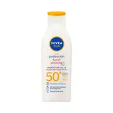 Locao Protetora Solar Nivea Sun Protecao  Pele Sensivel Spf50 125Ml