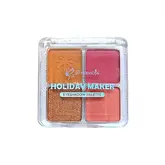Mini Paleta De Sombras D'Hermosa Holiday Maker Hj013 04 Cores
