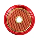 Prato Narguile Triton Komanches Vermelho