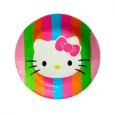 Pratos Descartaveis Para Festa Hello Kitty 10 Unidades 18 X 18 Cm