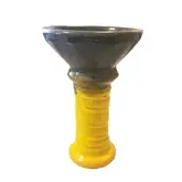 Rosh Narguile Argelini Verde Com Amarelo