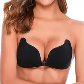 Sutia De Tecido Invisivel Icandy Preto Tamanho C 4446