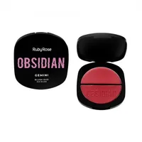 Duo Blus Ruby Rose Obsidian Gemini Hb-1000-1 em Pontocom