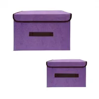 Kit Caixa Organizadora A-3875 2Pcs em Pontocom
