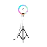 Led Ciircular Rgb 10Ùmj26 Tripé